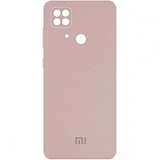 Silicone Cover Full Camera для Xiaomi Redmi 10C/Poco C40 Pink Sand (Код товару:25969) Харьков