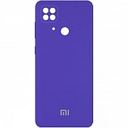 Silicone Cover Full Camera для Xiaomi Redmi 10C/Poco C40 Purple (Код товару:25973) Харьков