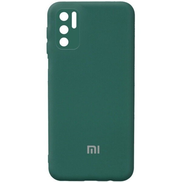 Silicone Cover Full Camera для Xiaomi Redmi Note 10 5G/Note 11SE 5G/Poco M3 Pro Pine Green (Код това Харьков - изображение 1