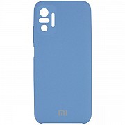 Silicone Cover Full Camera для Xiaomi Redmi Note 10 Pro/10 Pro Max Denim Blue (Код товару:24875) Харьков