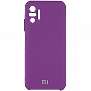 Silicone Cover Full Camera для Xiaomi Redmi Note 10 Pro/10 Pro Max Grape (Код товару:24874) Харьков