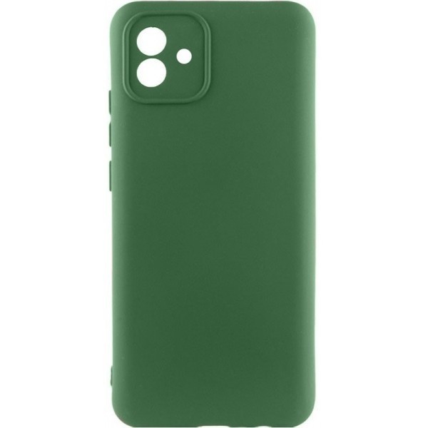 Silicone Cover Lakshmi Full Camera для Samsung A04e A042/M04 M045/F04 E045 Dark Green (Код товару:25 Харьков - изображение 1