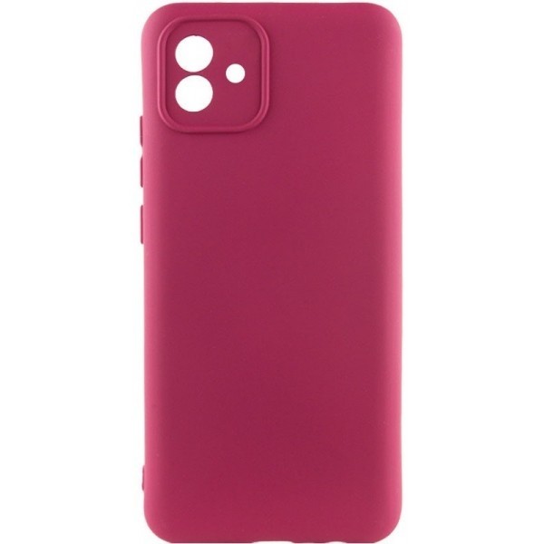 Silicone Cover Lakshmi Full Camera для Samsung A04e A042/M04 M045/F04 E045 Marsala (Код товару:25730 Харьков - изображение 1