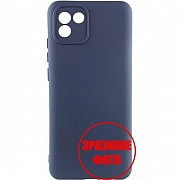 Silicone Cover Lakshmi Full Camera для Samsung A04e A042/M04 M045/F04 E045 Midnight Blue (Код товару Харьков