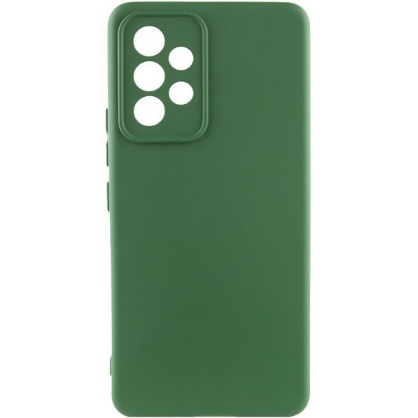 Silicone Cover Lakshmi Full Camera для Samsung A53 A536 Dark Green (Код товару:25983) Харьков - изображение 1