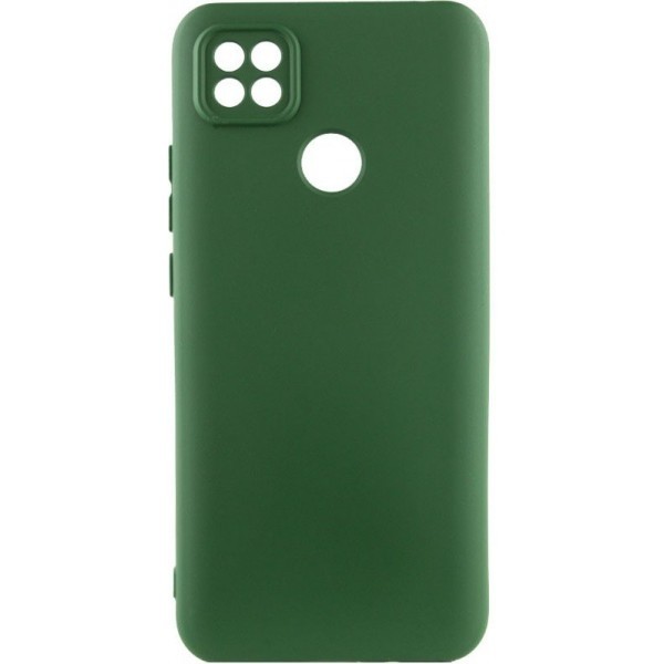 Silicone Cover Lakshmi Full Camera для Xiaomi Redmi 9C/10A Dark Green (Код товару:25281) Харьков - изображение 1