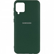 Silicone Cover My Color Full Protective для Samsung A12 A125/A127/M12 M127 Dark Green (Код товару:19 Харьков