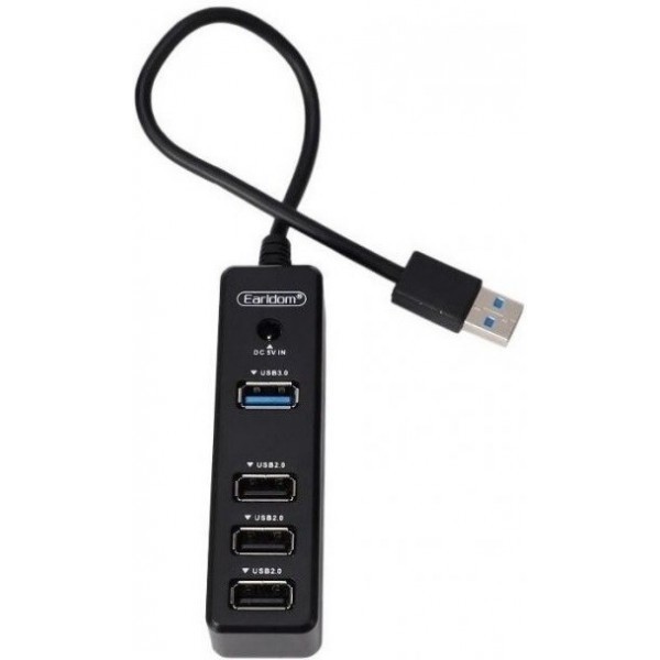 USB HUB Earldom ET-HUB07 Black (Код товару:25132) Харьков - изображение 1