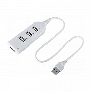 USB HUB Voltronic DNS-HUB4-OW, 4хUSB2.0, White (DNS-HUB4-OW/19155) (Код товару:18611) Харьков