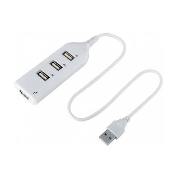 USB HUB Voltronic DNS-HUB4-OW, 4хUSB2.0, White (DNS-HUB4-OW/19155) (Код товару:18611) Харьков - изображение 1