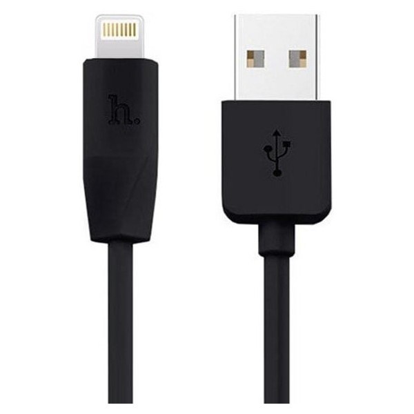 USB кабель Lightning HOCO-X1 1m Black (Код товару:12867) Харьков - изображение 1