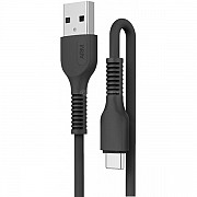 USB кабель Type-C ArmorStandart AR88 2.4A 1m Black (Код товару:20830) Харьков