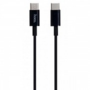 USB кабель Type-C to Type-C Hoco X23 Skilled Black (Код товару:20887) Харьков