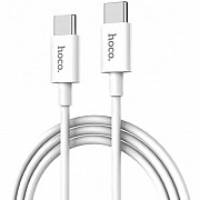 USB кабель Type-C to Type-C Hoco X23 Skilled White (Код товару:20888) Харьков