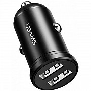 Автомобільний зарядний пристрій Usams C20 Mini 2USB 2.4A Black (Код товару:24862) Харьков