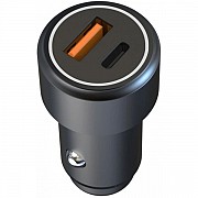 Автомобільний зарядний пристрій XO CC42 Aluminium alloy PD+QC3.0 38W Black (Код товару:24907) Харьков