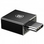 Адаптер Baseus Exquisite Type-C to USB Black (CATJQ-B01) (Код товару:22530) Харьков