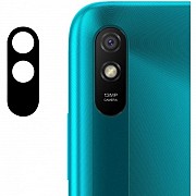 Гнучке ультратонке захисне скло на камеру для Xiaomi Redmi 9A Black (Код товару:14663) Харьков