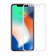 Захисне скло Apple iPhone X/XS White (Код товару:8729) Харьков