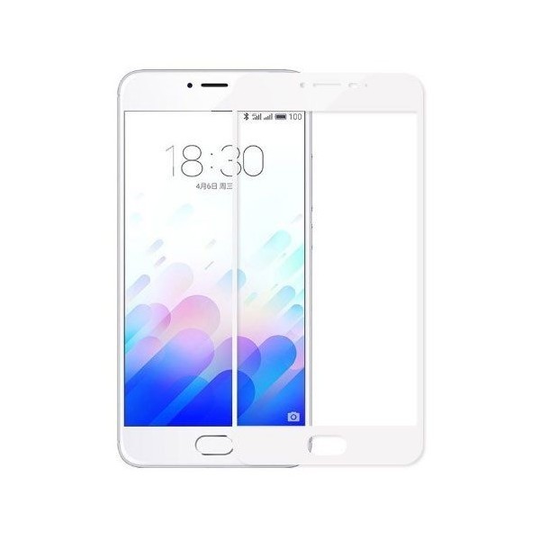 Захисне скло Full Cover Meizu M5C White (Код товару:3158) Харьков - изображение 1