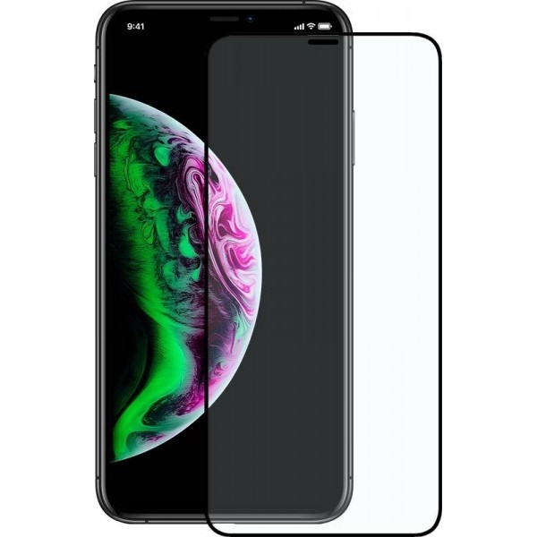 Apple Захисне скло iPhone XS Max Black (Код товару:8726) Харьков - изображение 1