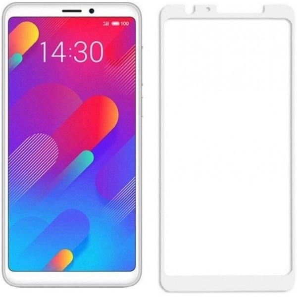 Захисне скло Meizu V8/M8 Lite White (Код товару:12734) Харьков - изображение 1