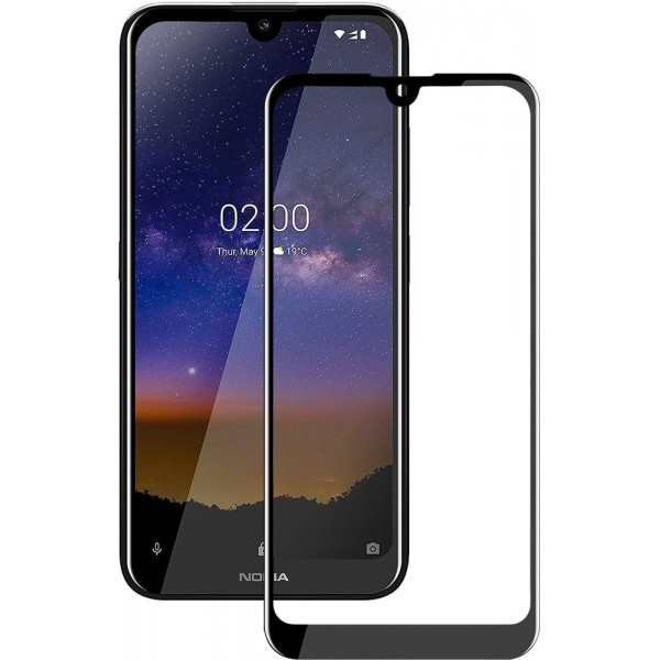 Захисне скло Nokia 2.2 Black (Код товару:13103) Харьков - изображение 1