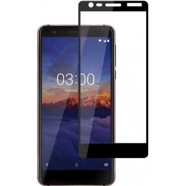 Захисне скло Nokia 3.1 Black (Код товару:12986) Харьков - изображение 1