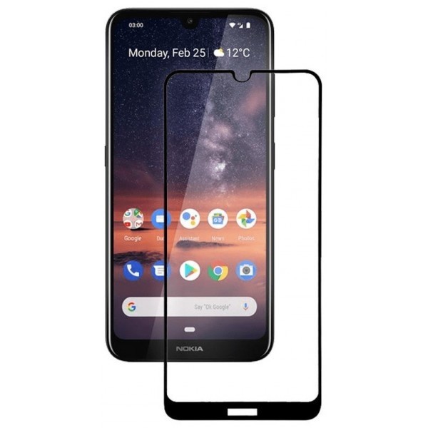 DM Захисне cкло Nokia 3.4 Black (Код товару:15283) Харьков - изображение 1