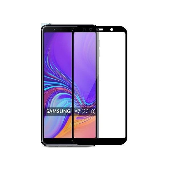 DM Захисне скло Samsung A7 2018 (A750) Black (Код товару:8725) Харьков - изображение 1