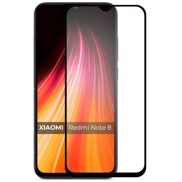 Захисне скло Xiaomi Redmi Note 8 Black (Код товару:10129) Харьков - изображение 1