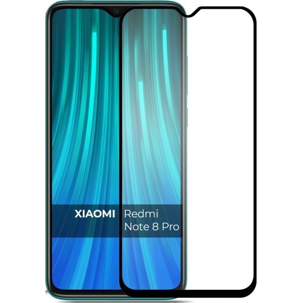 Захисне скло Xiaomi Redmi Note 8 Pro Black (Код товару:9911) Харьков - изображение 1