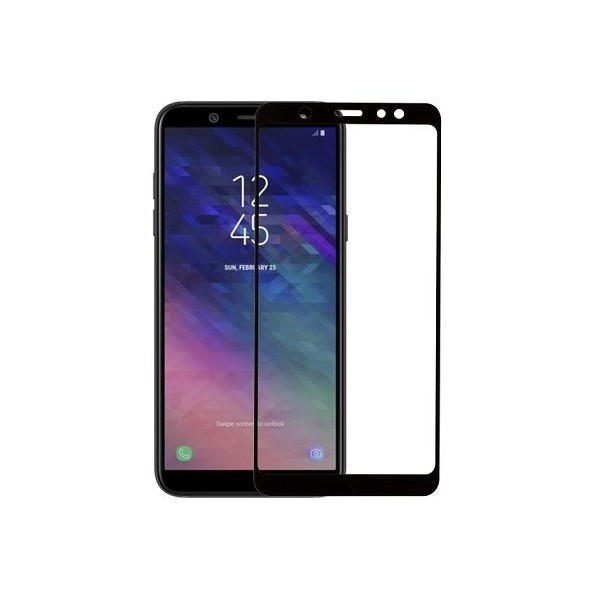 DM Захисне скло для Samsung A6 Plus A605 2018 Black (Код товару:4370) Харьков - изображение 1