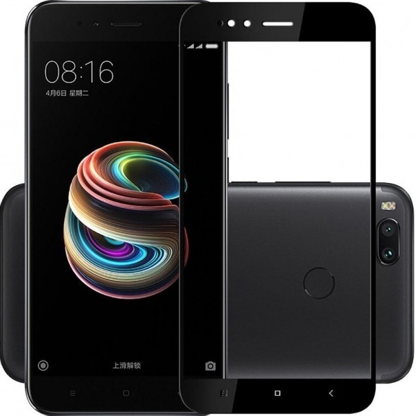 DM Захисне скло для Xiaomi Mi 5X/Mi A1 Black (Код товару:12535) Харьков - изображение 1