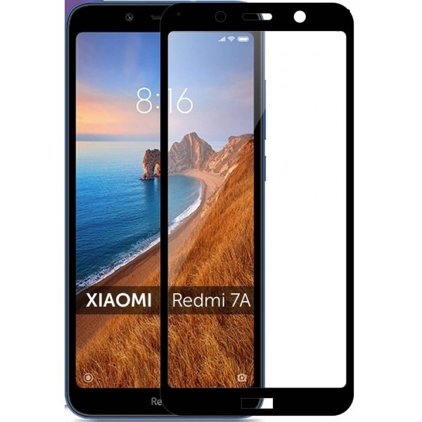 Захисне скло для Xiaomi Redmi 7A Black (Код товару:9724) Харьков - изображение 1