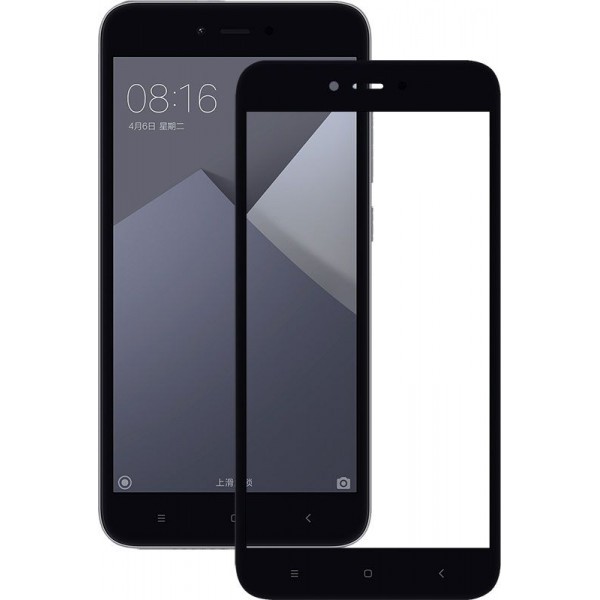 Защитное 3D стекло на Xiaomi Redmi Note 5A (Black) (Код товару:3224) Харьков - изображение 1