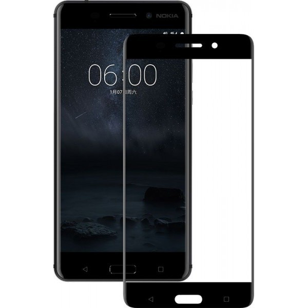 DM Захисне скло Nokia 7 Black (Код товару:3554) Харьков - изображение 1