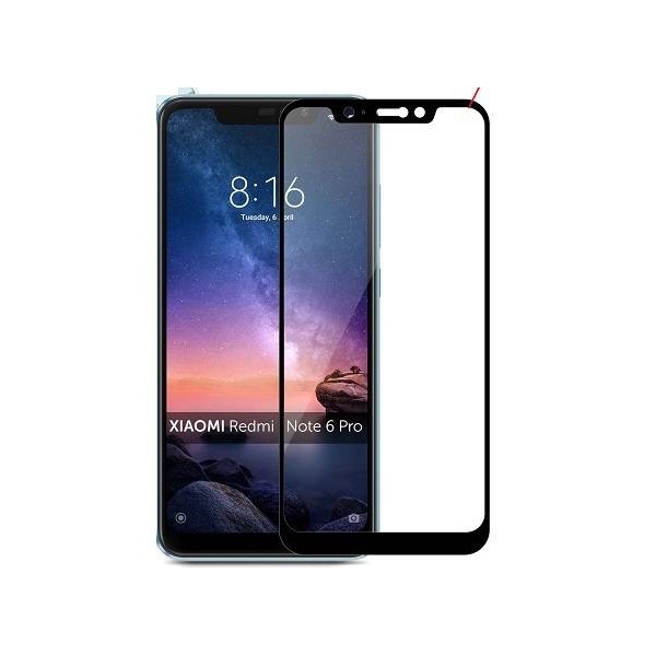 Защитное стекло Xiaomi Redmi Note 6 Pro Black (Код товару:8714) Харьков - изображение 1