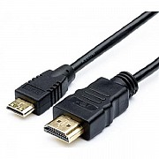 Кабель Atcom HDMI-miniHDMI 1м Black (6153) (Код товару:22829) Харьков