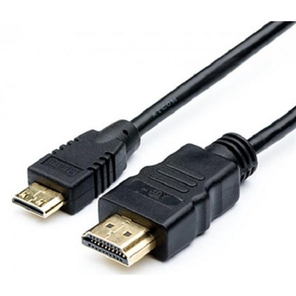 Кабель Atcom HDMI-miniHDMI 1м Black (6153) (Код товару:22829) Харьков - изображение 1