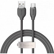 Кабель Baseus Jelly Liquid Silica USB to Type-C 100W 1.2m Black (CAGD010001) (Код товару:25218) Харьков