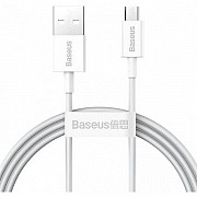Кабель Baseus Superior USB to Micro 2A 2m White (CAMYS-A02) (Код товару:22838) Харьков