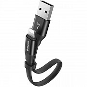 Кабель Baseus Two-in-one Portable USB to Lightning 0.23m Black (CALMBJ-01) (Код товару:25219) Харьков