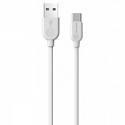 Кабель Borofone BX14 LinkJet USB to Type-C 3A 3m White (Код товару:23616) Харьков