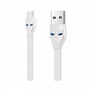Кабель Hoco U14 Steel USB to Type-C White (Код товару:13064) Харьков