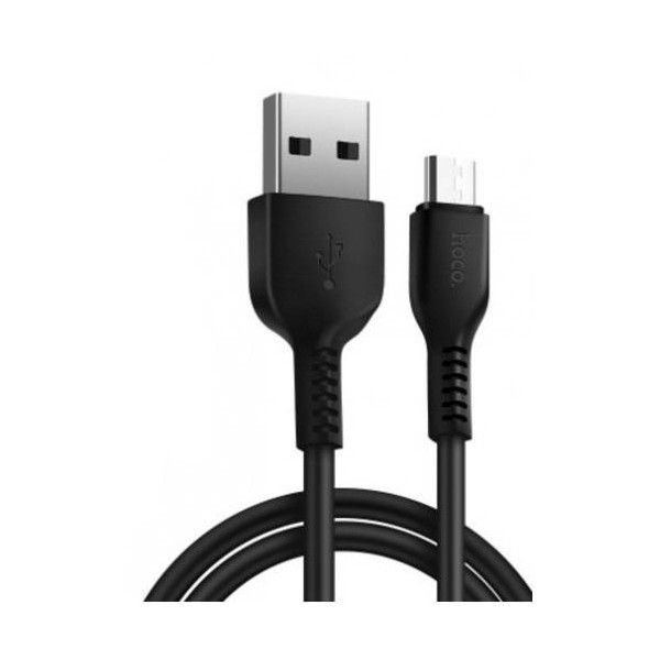 Кабель Hoco X20 Flash USB to Micro 2m Black (Код товару:8825) Харьков - изображение 1