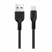 Кабель Hoco X20 Flash USB to Micro 3m Black (Код товару:21811) Харьков