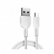 Кабель Hoco X20 Flash USB to Micro 3m White (Код товару:8827) Харьков