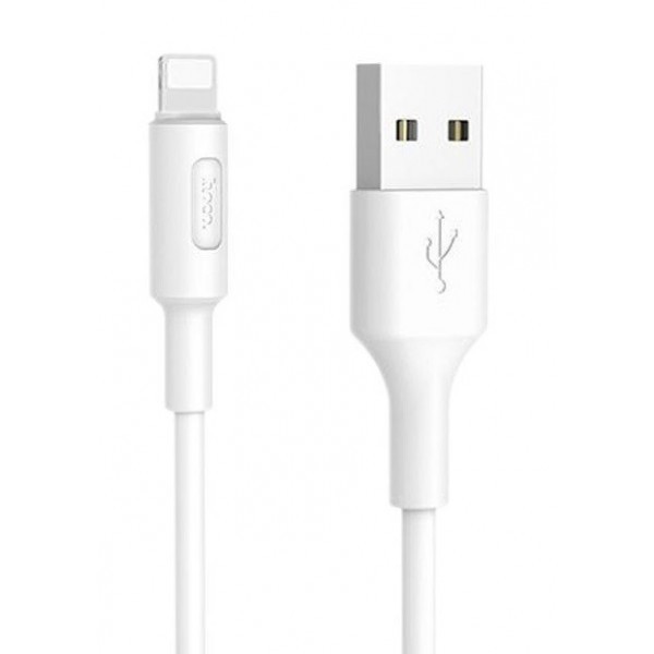 Кабель Hoco X25 Soarer USB to Lightning 2A 1m White (Код товару:10241) Харьков - изображение 1