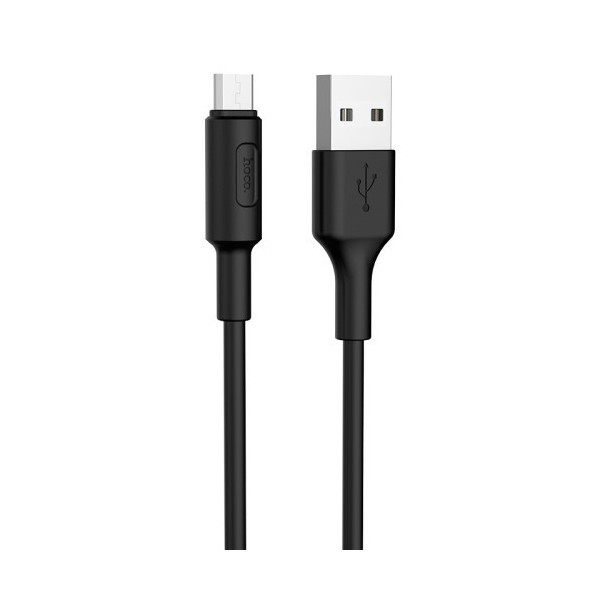 Кабель Hoco X25 Soarer USB to Micro 1m Black (Код товару:10233) Харьков - изображение 1